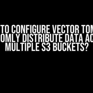 How to Configure Vector TOML to Randomly Distribute Data Across Multiple S3 Buckets?