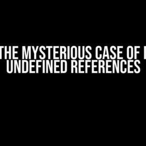 Solving the Mysterious Case of FreeGLUT Undefined References